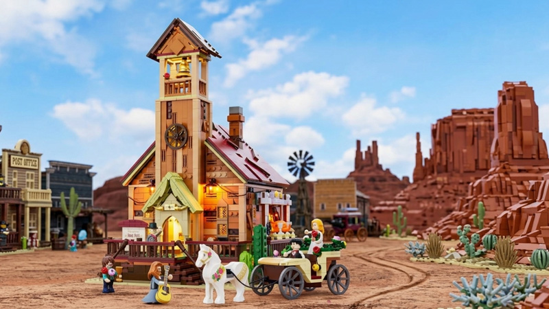 Lumibricks Old West Meeting Hall (14016) Titel