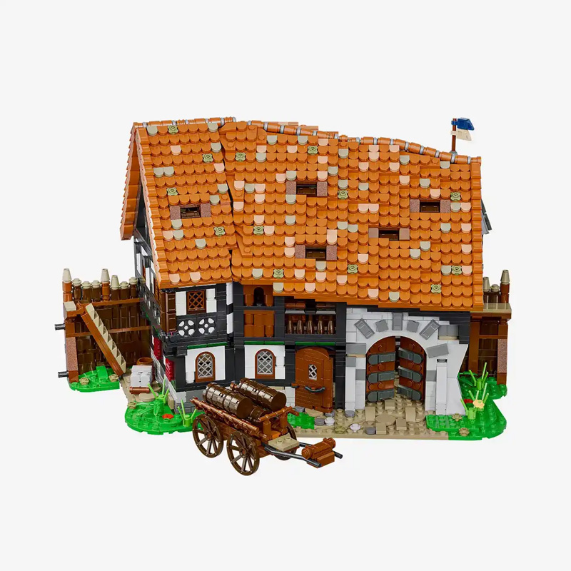 BlueBrixx Burg Blaustein Zehntscheune 109116