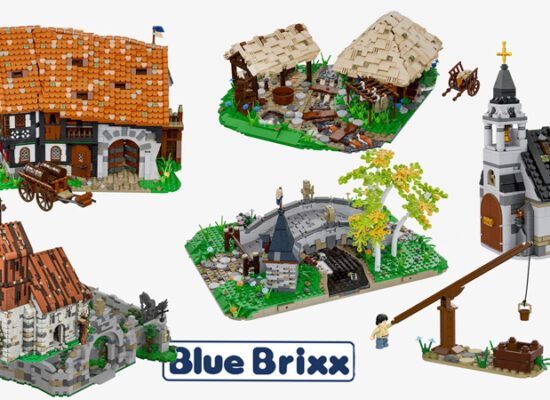 Neue Mittelalter-Sets bei BlueBrixx gelistet: Zehntscheune, Steinbrücke, Weißgerber und Co. (Update)
