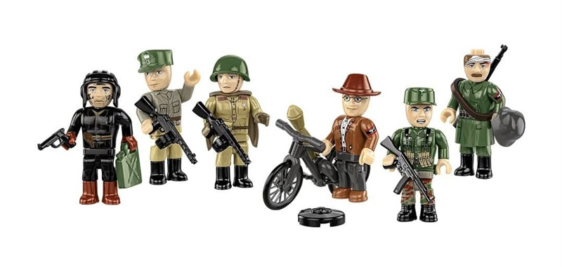 COBI Battle of Berlin 1945 Minifiguren 2064