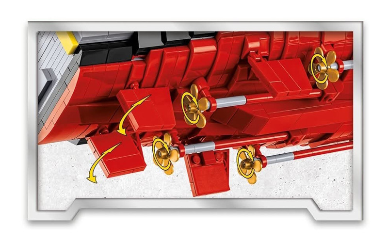 COBI 5922 Top Gun Aircraft Carrier