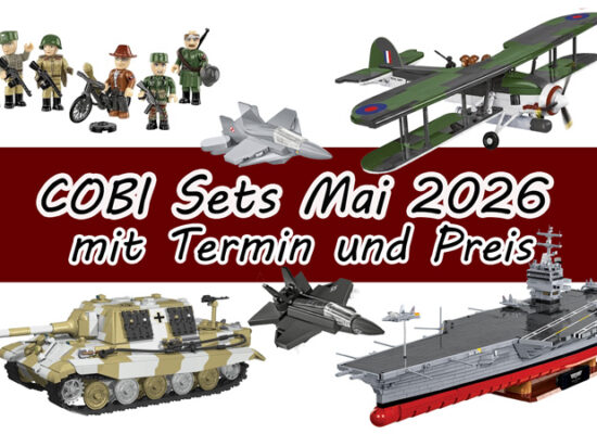 Neue Sets von COBI im Mai 2026 (Update)