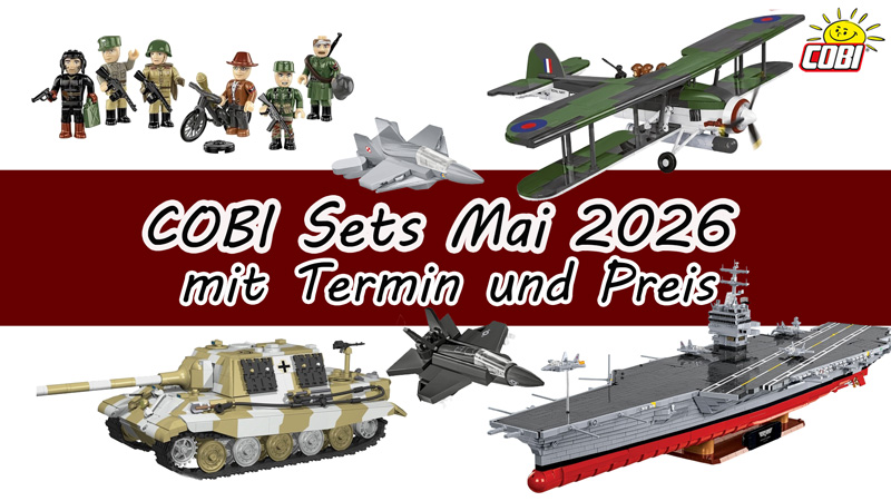 COBI Neuheiten Mai 2026 Titel 2
