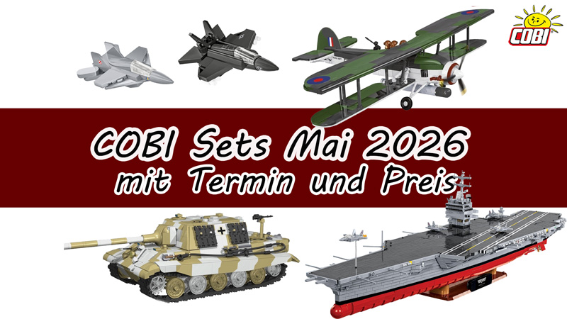 COBI Neuheiten Mai Titel