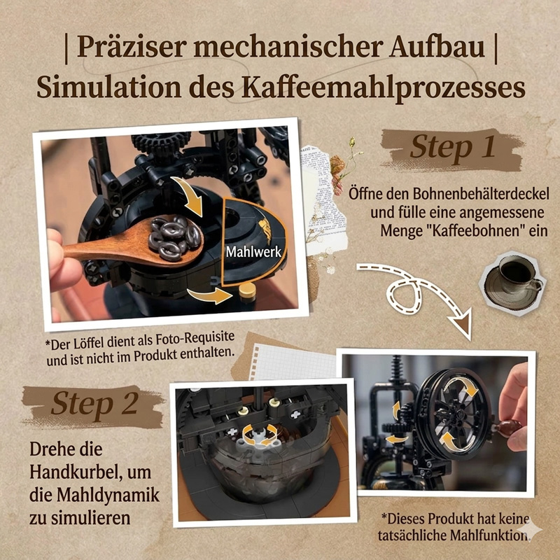 Pantasy 85053 Kaffeemühle Funktion
