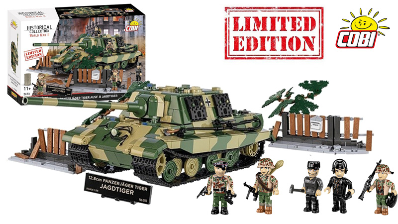 COBI 2673 Panzerjäger Tiger Jagdtiger Limited Edition Titel