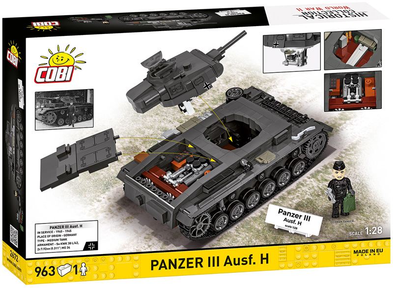 COBI 2672 Panzer II Ausf H