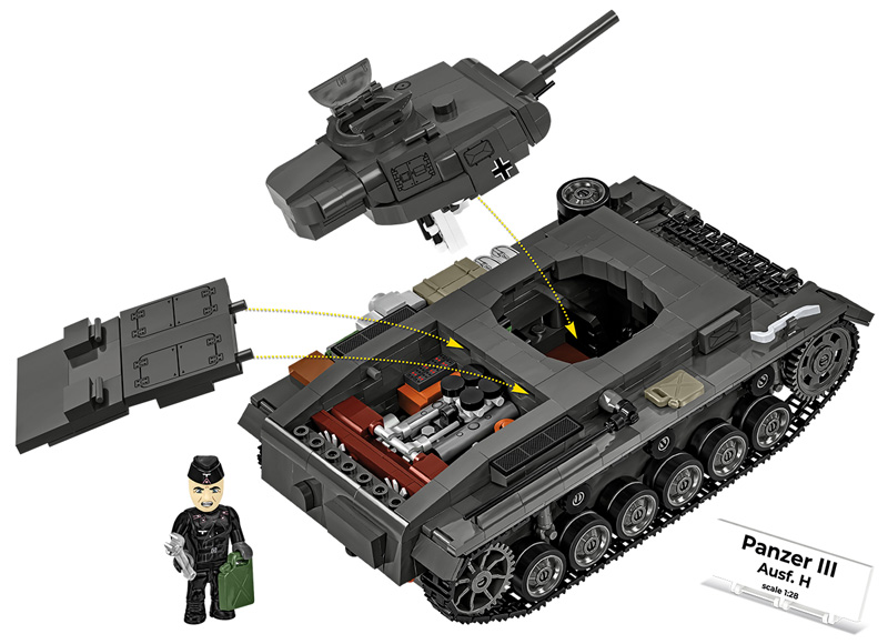 COBI 2672 Panzer II Ausf H