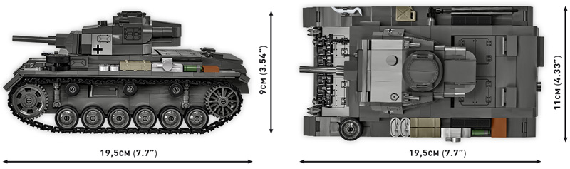 COBI 2672 Panzer II Ausf H