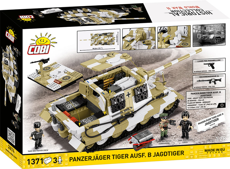 COBI 2674 Panzerjäger Tiger Ausf. B - Jagdtiger