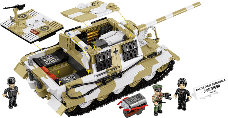 COBI 2674 Panzerjäger Tiger Ausf. B - Jagdtiger