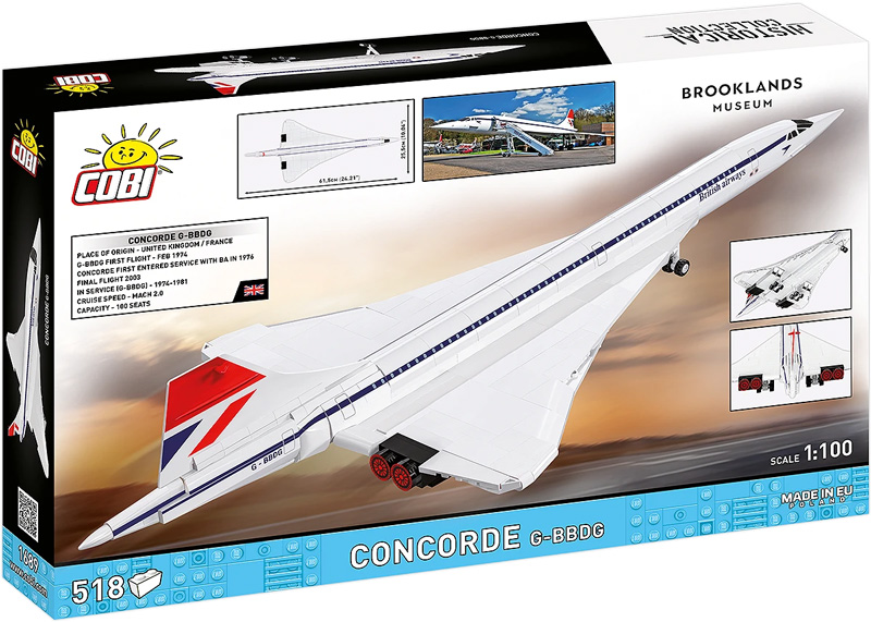 COBI Concorde 1689 Box