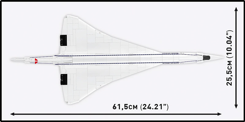 COBI Concorde 1689 Set