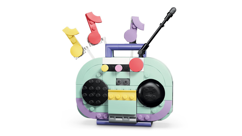 LEGO 31392 Deko-Klavier mit Katze