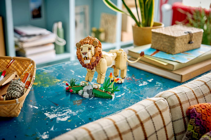 LEGO 31386 Wilde Tiere: Majestätischer Löwe