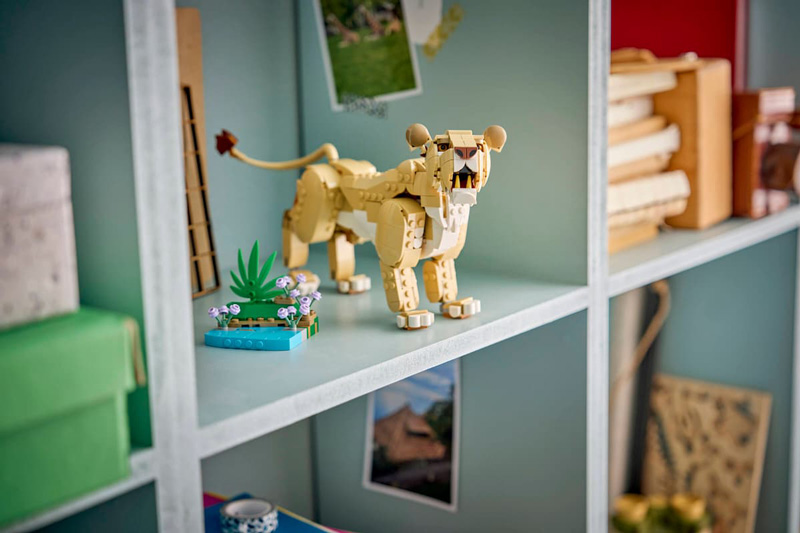 LEGO 31386 Wilde Tiere: Majestätischer Löwe