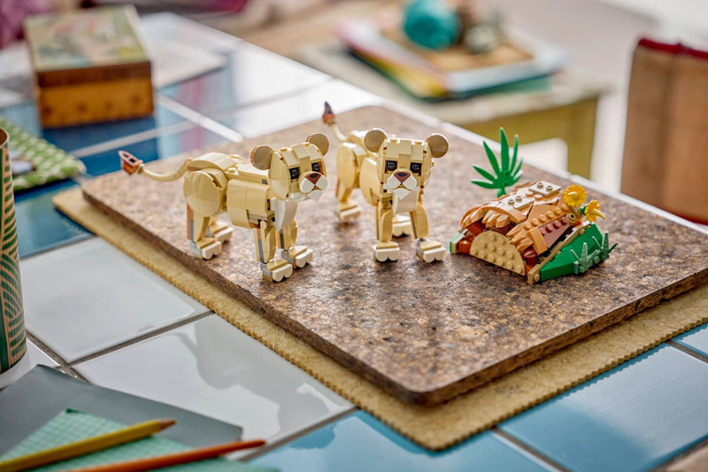 LEGO 31386 Wilde Tiere: Majestätischer Löwe