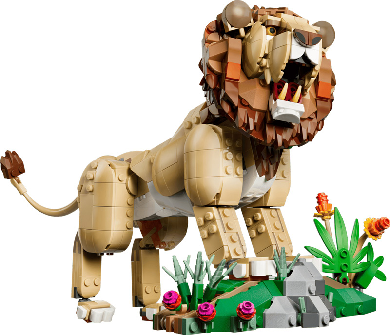 LEGO 31386 Wilde Tiere: Majestätischer Löwe