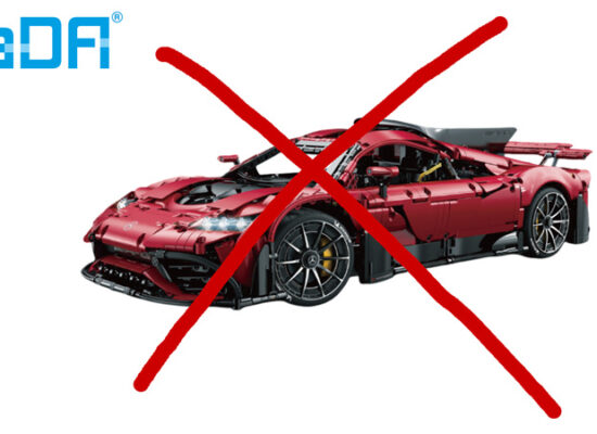 Geplanter weinroter Mercedes AMG-One von CaDA (C61506W) erscheint nicht