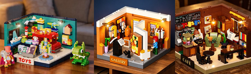 Lumibricks Mini-Szenen