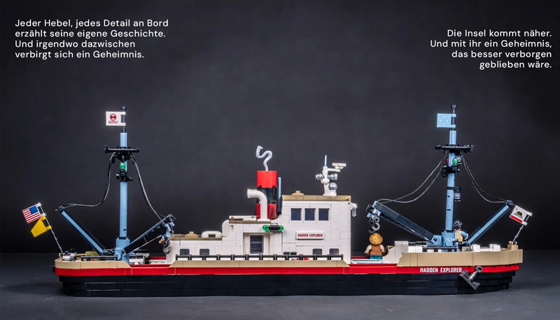 BlueBrixx Toteninsel: Hadden Explorer (108822)