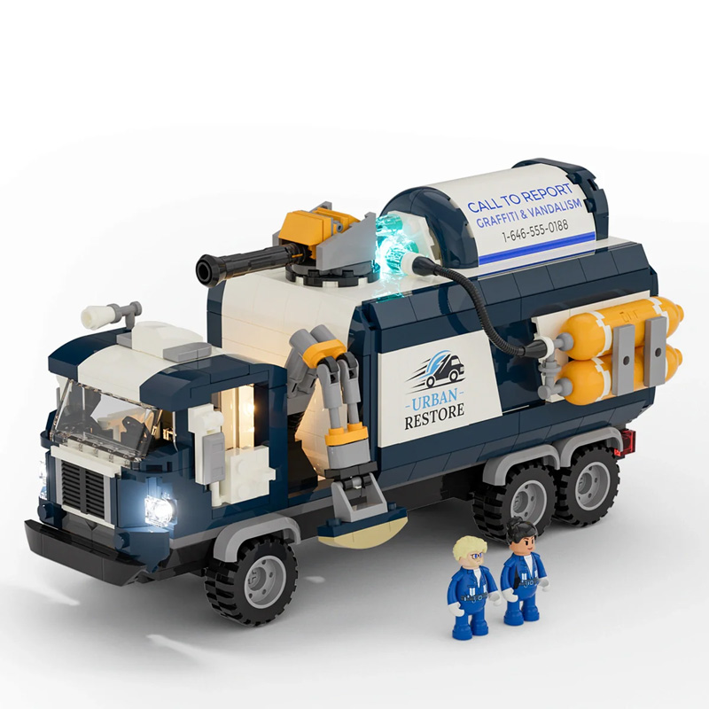 Lumibricks 19014 Cleaning Squad