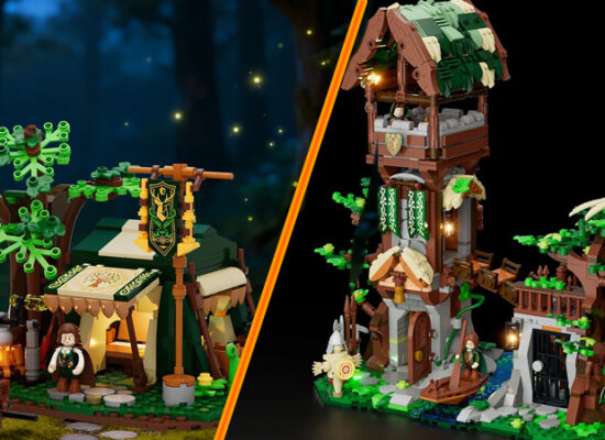 Lumibricks Medieval Ranger Camp 12014 und Forest Outpost 12015 jetzt erhältlich