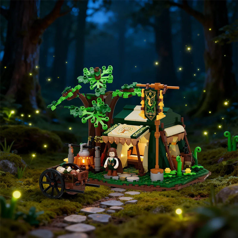 Lumibricks 12014 Medieval Ranger Camp