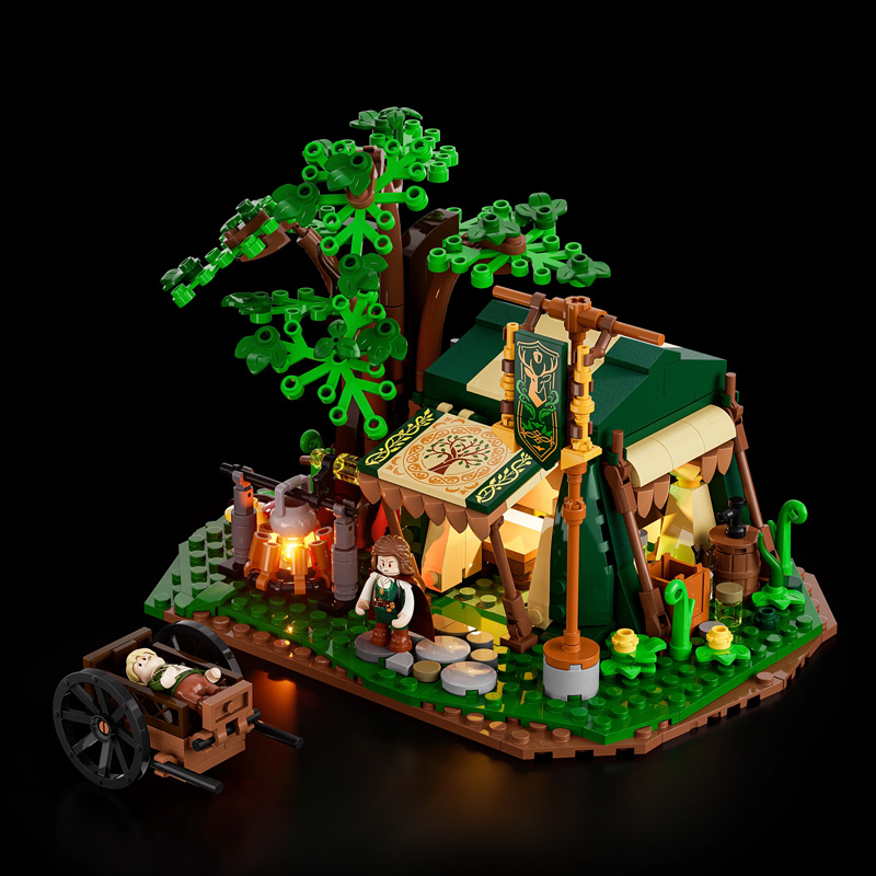 Lumibricks 12014 Medieval Ranger Camp
