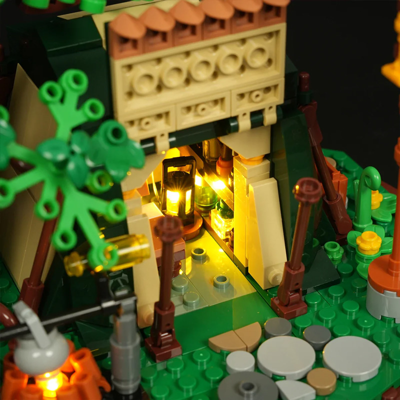 Lumibricks 12014 Medieval Ranger Camp