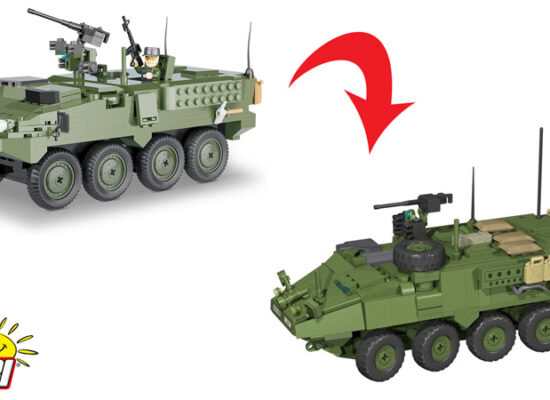 Mit M1126 ICV Stryker (2635) erstes Set der COBI Sommerwelle angekündigt