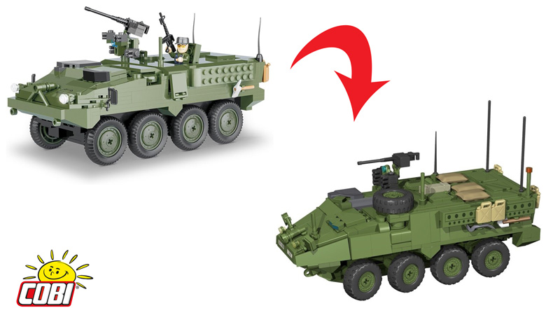 COBI M1126 ICV Stryker 2635 Titel