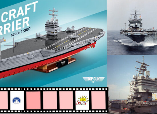COBI Aircraft Carrier (5922) Hintergrund: Blick ins Innere und Drehort der Top Gun Filme