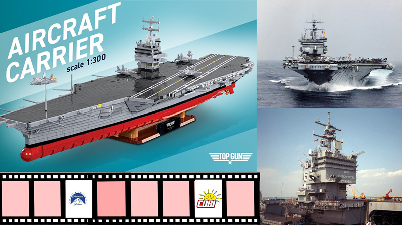 COBI Top Gun Aircraft Carrier Titel 5922