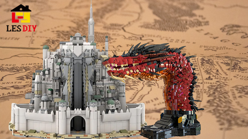 LesDiy MOC Herr der Ringe Titel