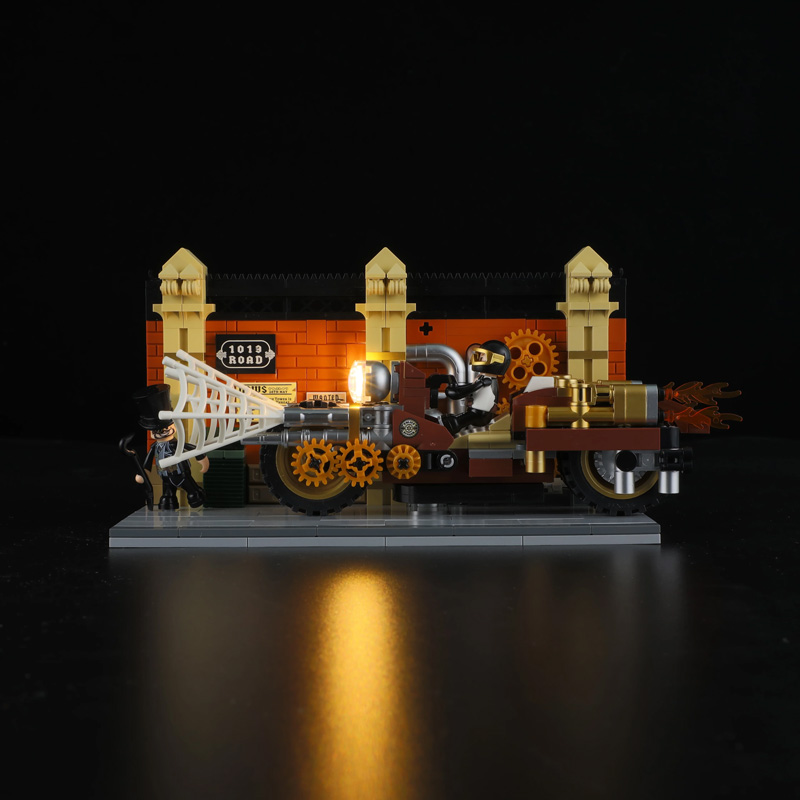 Funwhole/Lumibricks F9067 Motorcycle-Pursuit / Steampunk-Motorradverfolgung