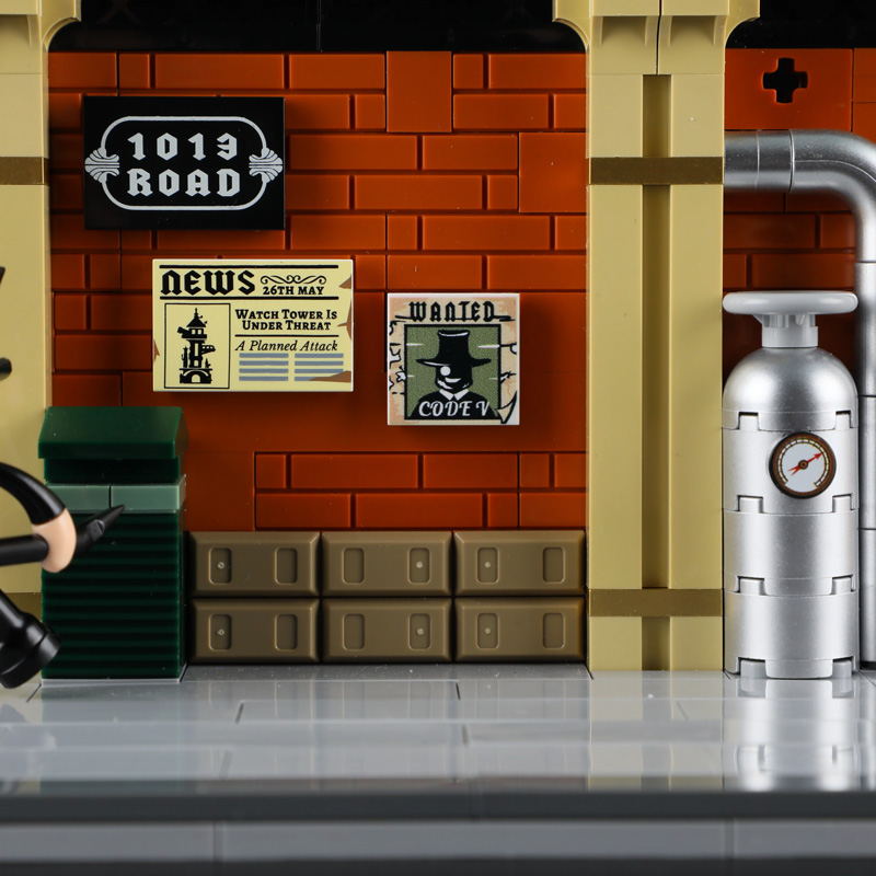 Funwhole/Lumibricks F9067 Motorcycle-Pursuit / Steampunk-Motorradverfolgung