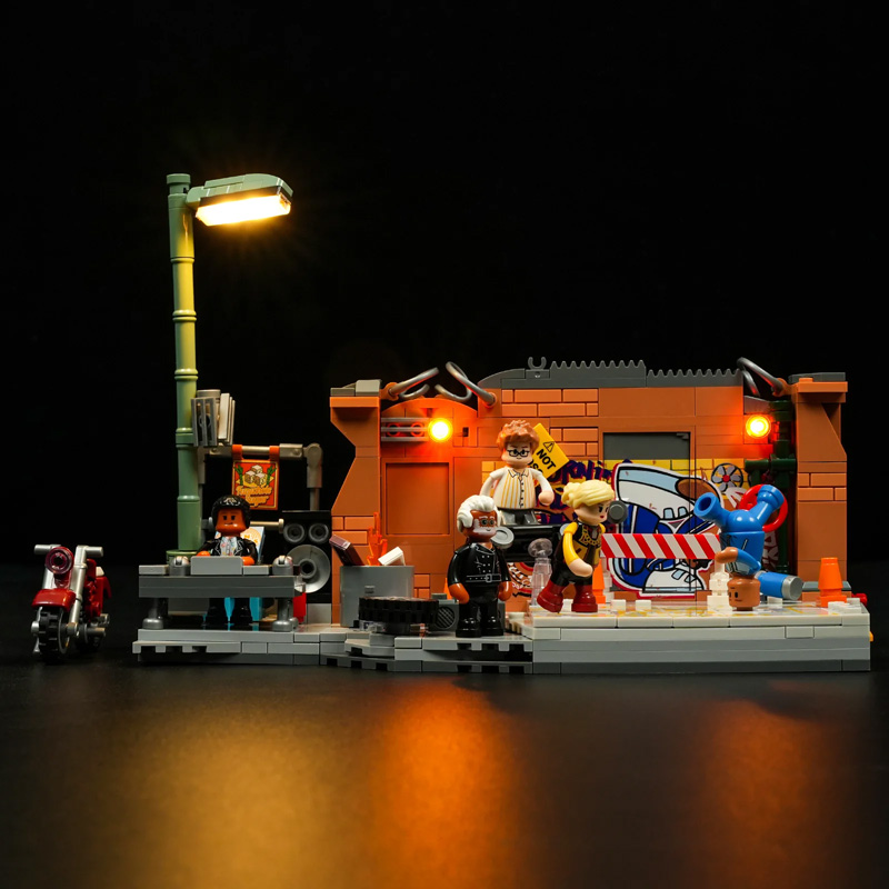 Funwhole/Lumibricks F9069 Underground Dance Battle/ Untergrund-Tanzschlacht
