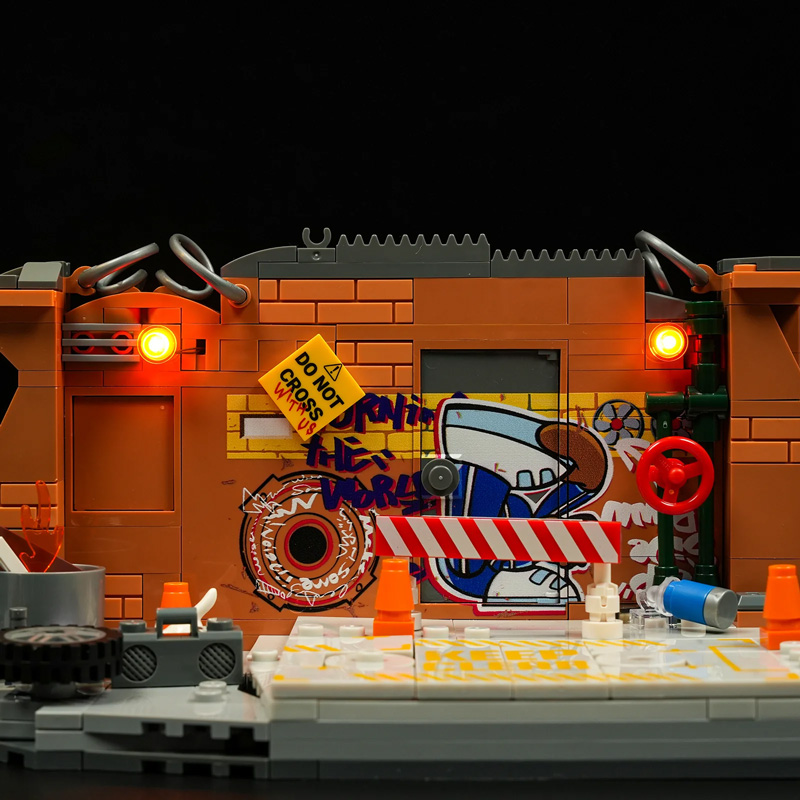 Funwhole/Lumibricks F9069 Underground Dance Battle/ Untergrund-Tanzschlacht