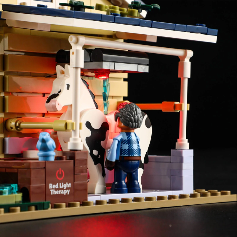 Funwhole/Lumibricks F9080 Pferdestall
