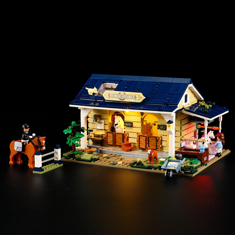 Funwhole/Lumibricks F9080 Pferdestall