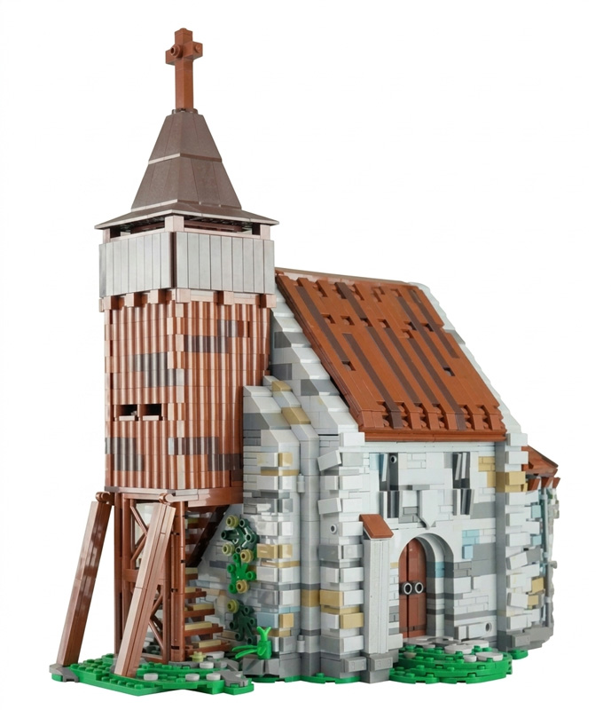 BlueBrixx Alte Kirche 104000 alte Version