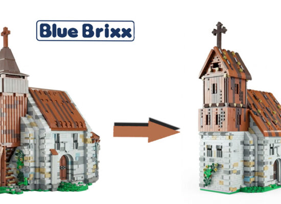 Neuauflage der Alten Kirche von BlueBrixx (108729) erhältlich - Was wurde verändert? Neuauflage der Alten Kirche von BlueBrixx (108729) erhältlich - Was wurde verändert?