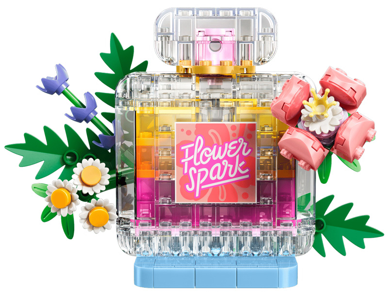 LEGO 31383 Parfümflasche mit Blumendeko