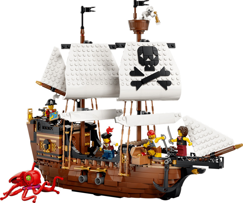 LEGO 31387 Legendäres Piratenschiff