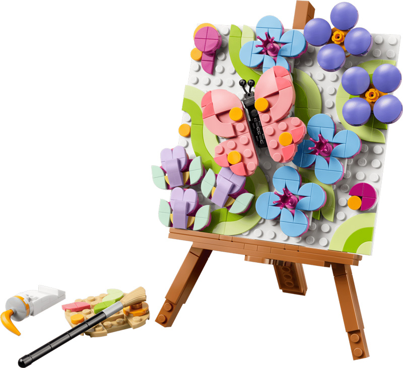 LEGO 31390 Deko-Blumengemälde