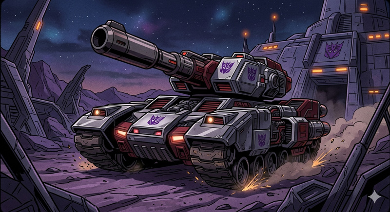 Megatron Panzer Verwandlung
