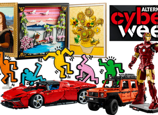 Alternate CyberWeeks: LEGO Technic, Art und Super Heroes mit bis zu 30 Prozent Rabatt