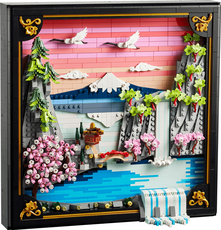 LEGO 31218 Art Japanische Kirschblütenlandschaft