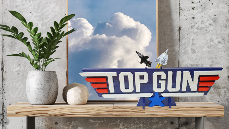COBI 5925 Top Gun Logo Titel